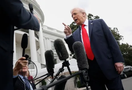 Donald Trump Engages Aussie Reporter, Acknowledges Talks with PM Albanese