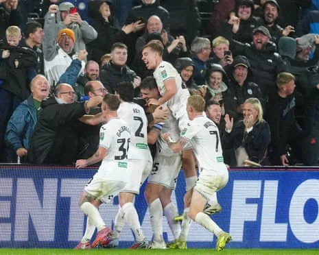 Frustration for Forest's Manager as Swansea Stun Forest with Dramatic Revival